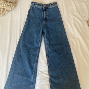 Zara Marine Jeans in Blue